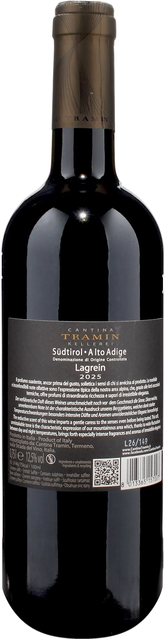 Tramin Lagrein 2025