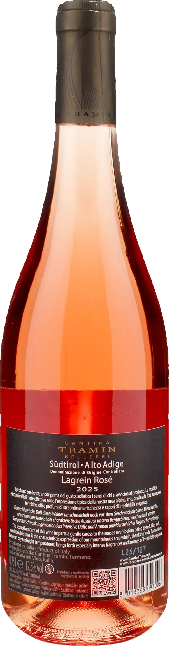 Tramin Lagrein Rosè 2025
