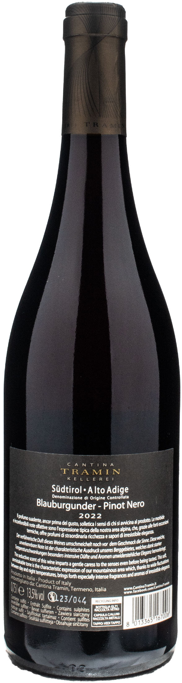 Tramin Pinot Nero 2022