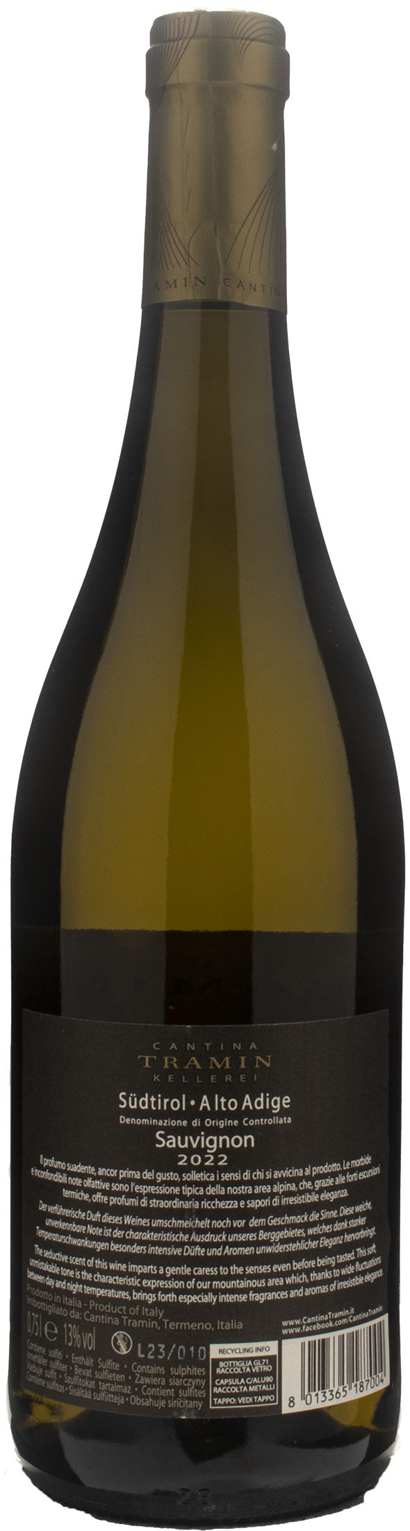 Tramin Sauvignon 2022