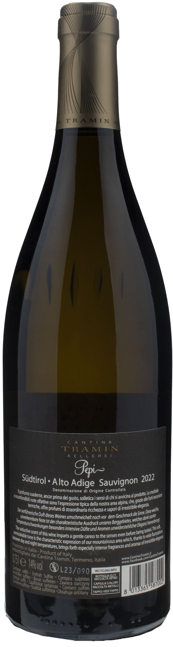 Tramin Sauvignon Pepi 2022
