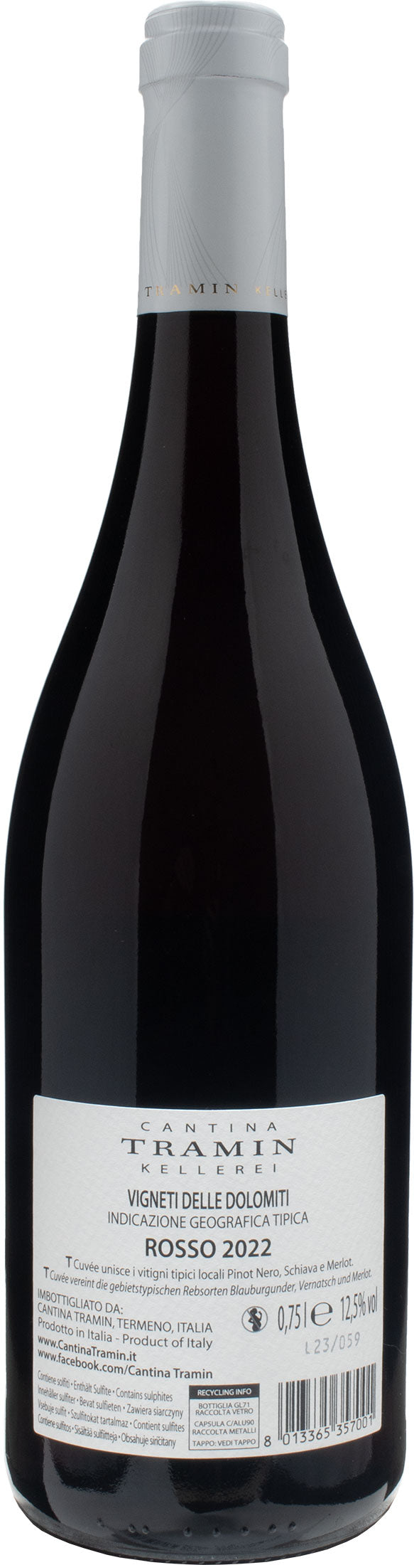Tramin T Rosso 2022