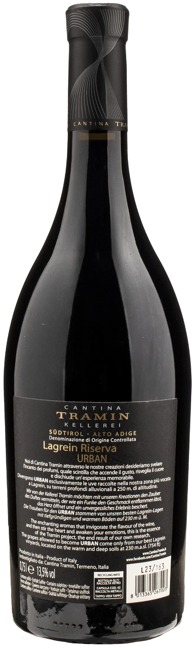 Tramin Urban Lagrein Riserva 2021