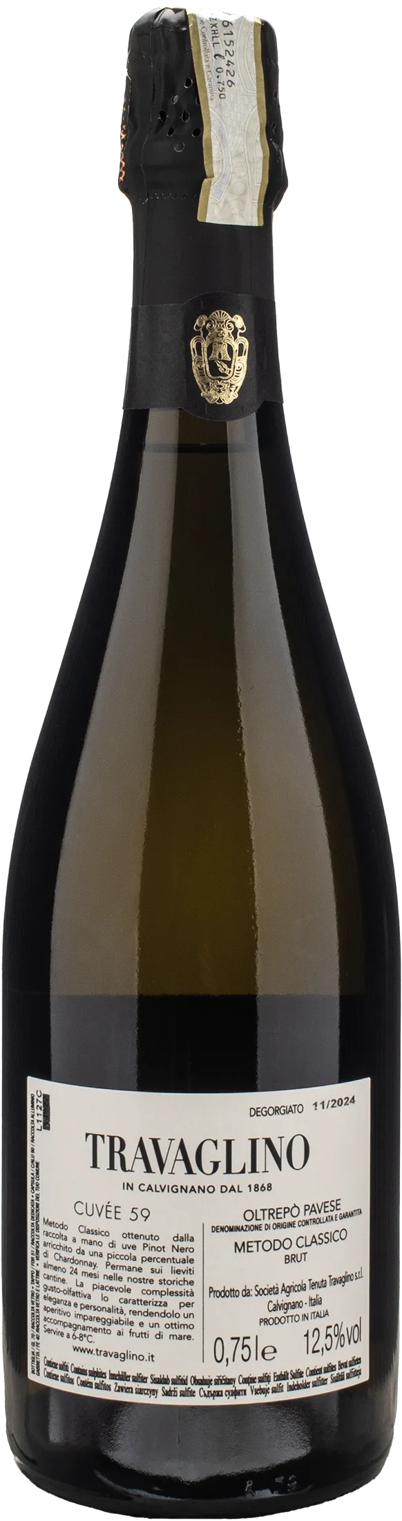 Travaglino Cuvée 59 Brut
