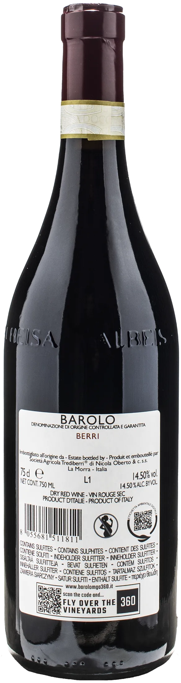 Trediberri Barolo Berri 2020