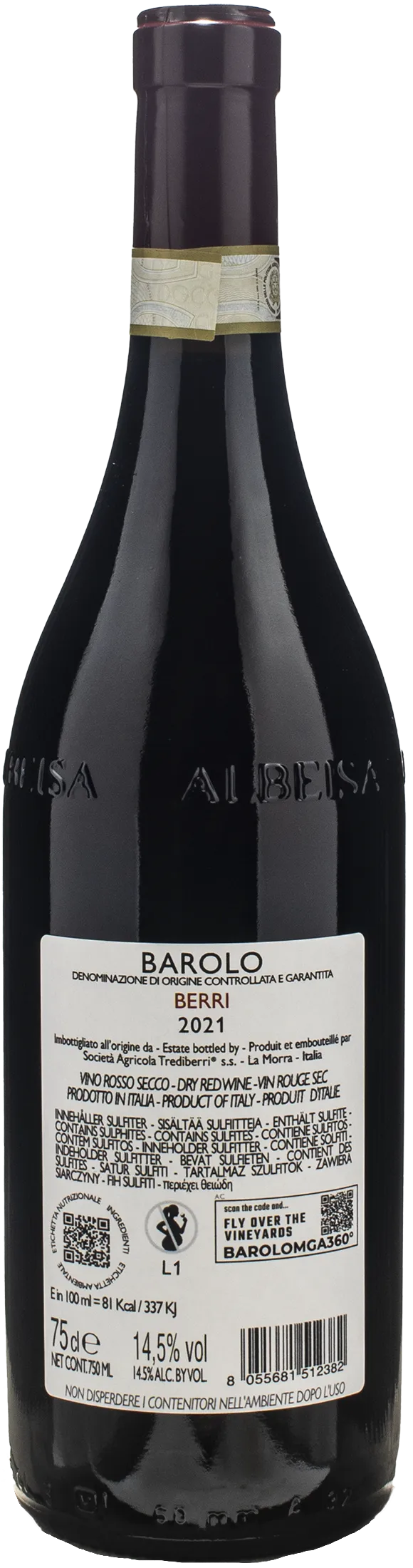 Trediberri Barolo Berri 2021