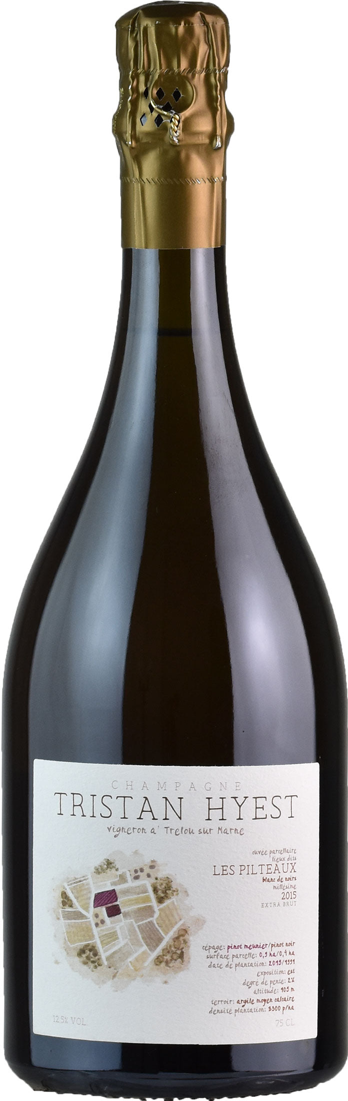 Tristan Hyest Champagne Blanc de Noirs Les Pilteaux 2015