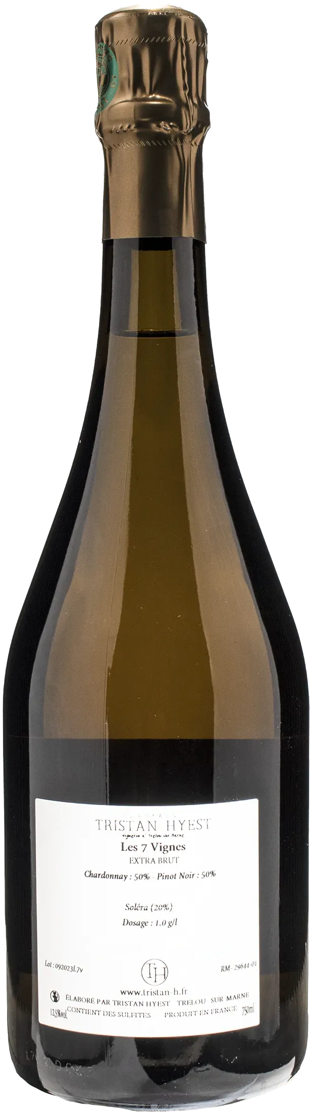 Tristan Hyest Champagne Les 7 Vignes Extra Brut