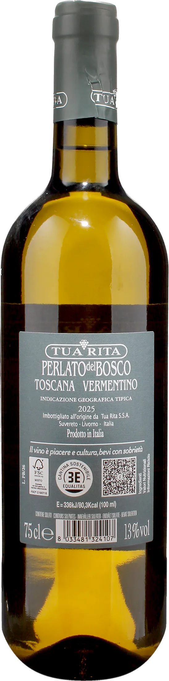 Tua Rita Vermentino Perlato del Bosco 2025