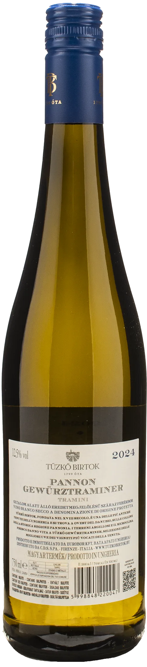 Tuzko Birtok Gewurztraminer Pannon 2024