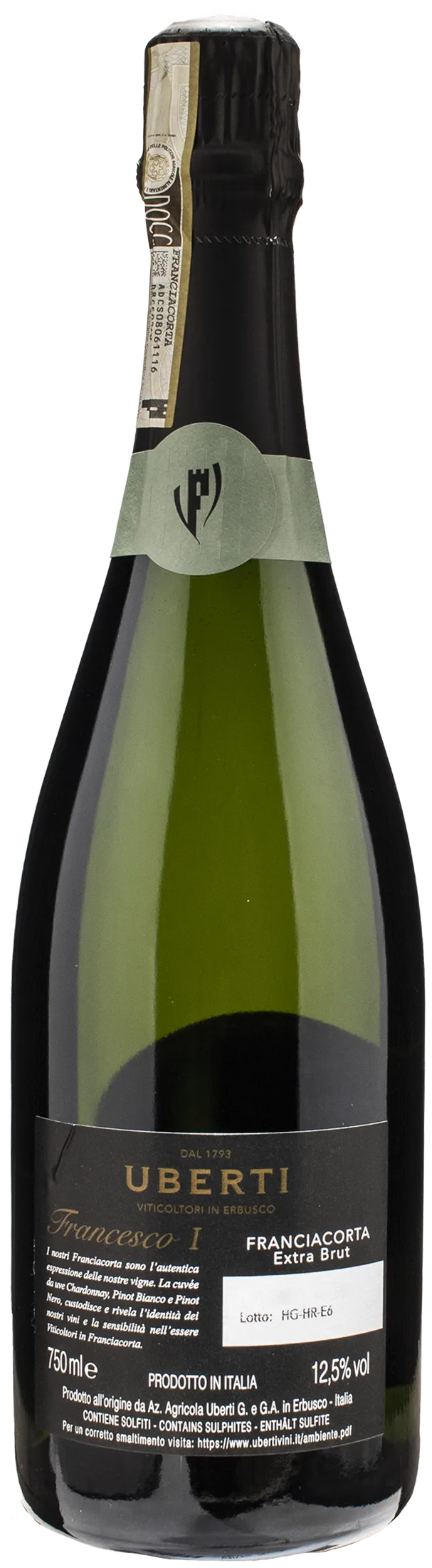 Uberti Franciacorta Extra Brut Francesco I