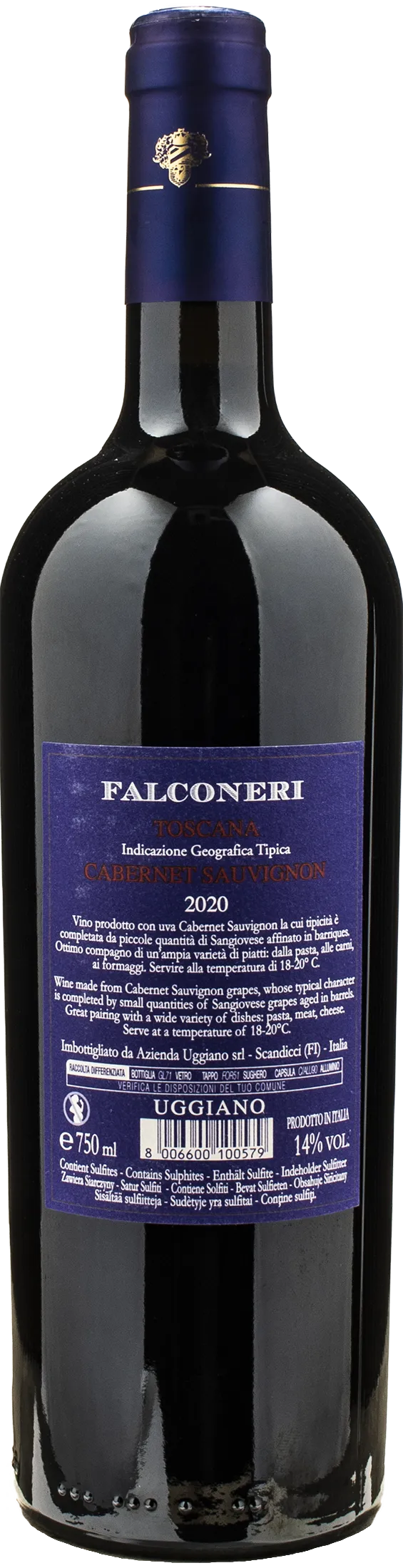 Uggiano Cabernet Sauvignon Falconeri 2020
