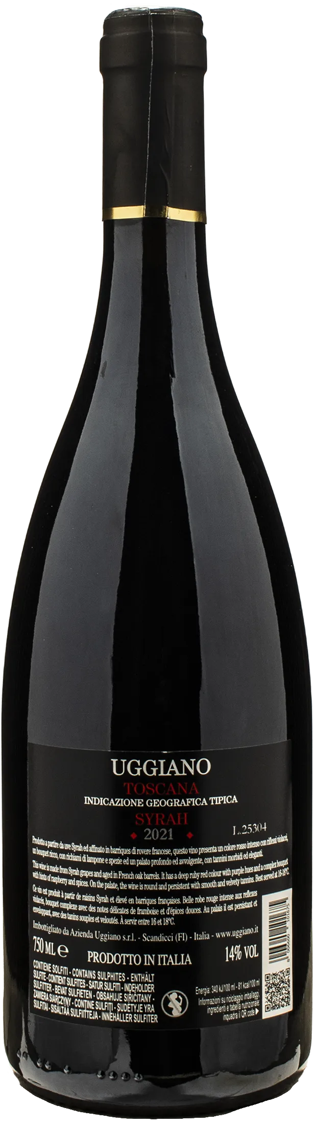 Uggiano Syrah Syra 2021
