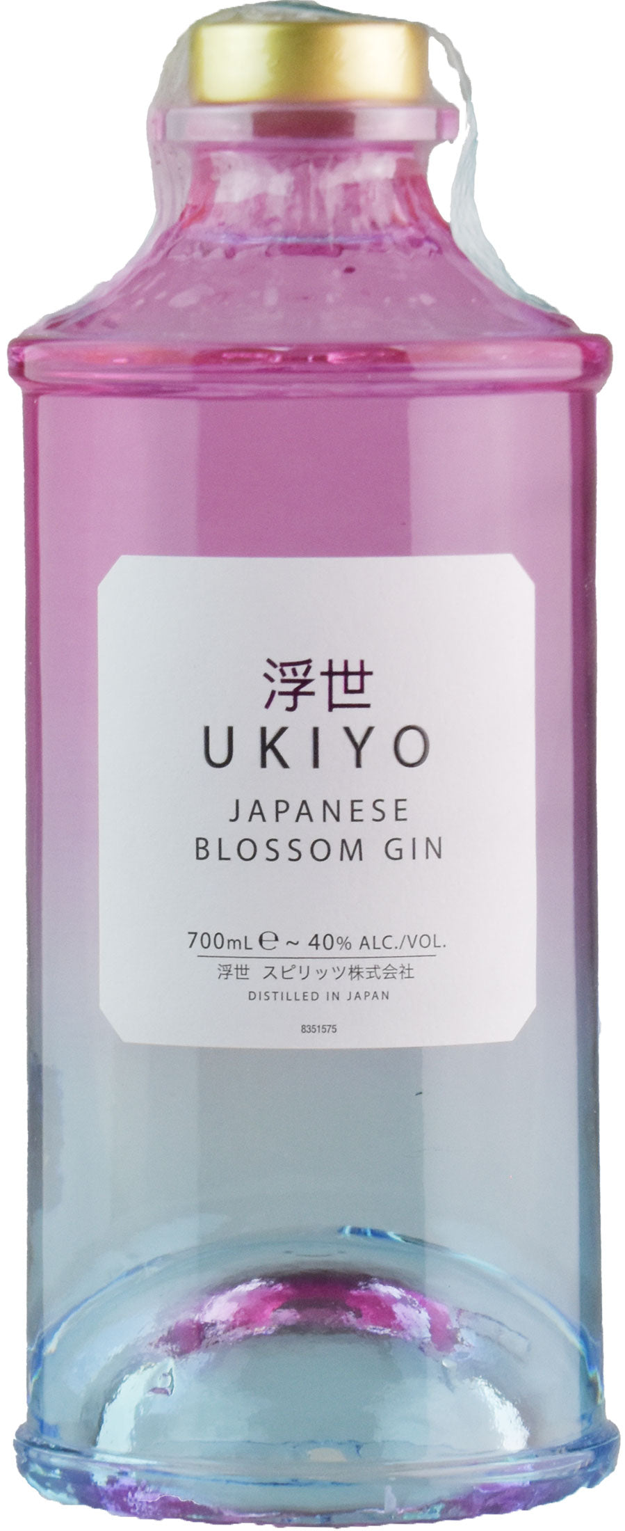 Ukiyo Japanese Blossom Gin 0.7L