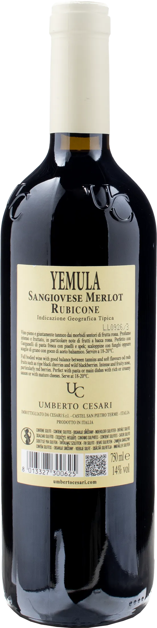 Umberto Cesari Sangiovese Merlot Yemula 2021