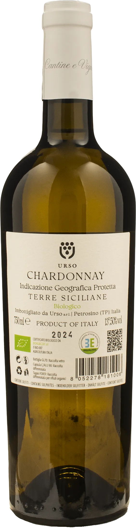 Urso Terre Siciliane Chardonnay 2024