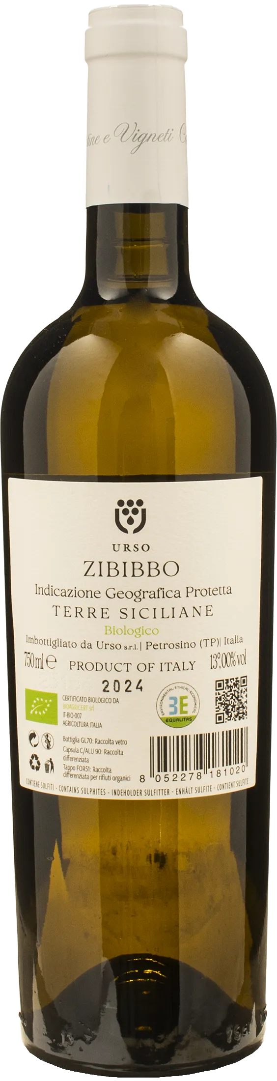 Urso Terre Siciliane Zibibbo 2024