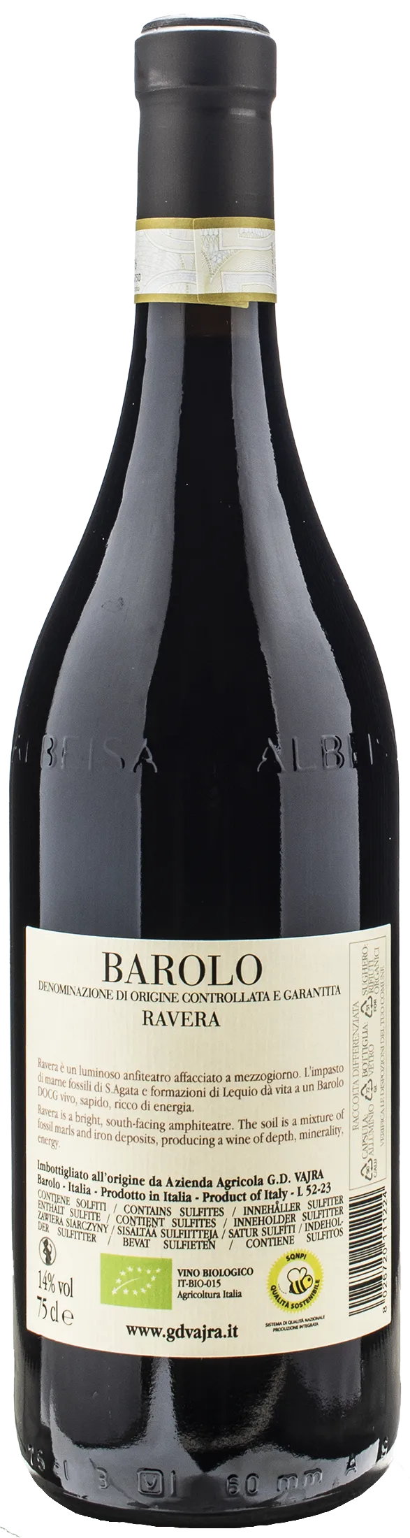 Vajra G.D. Barolo Ravera 2020