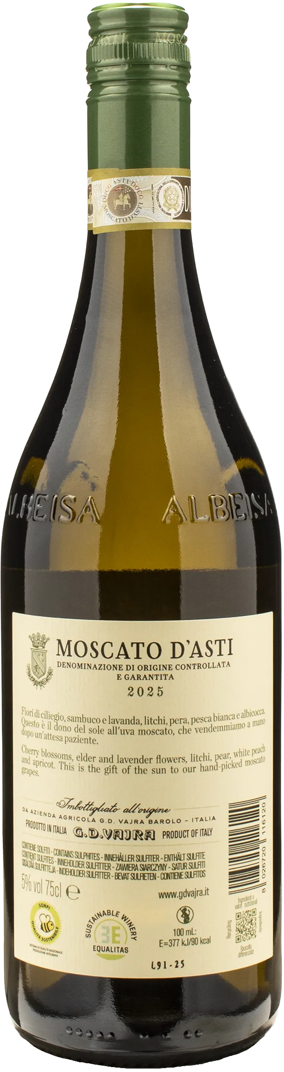 Vajra G.D. Moscato d'Asti 2025
