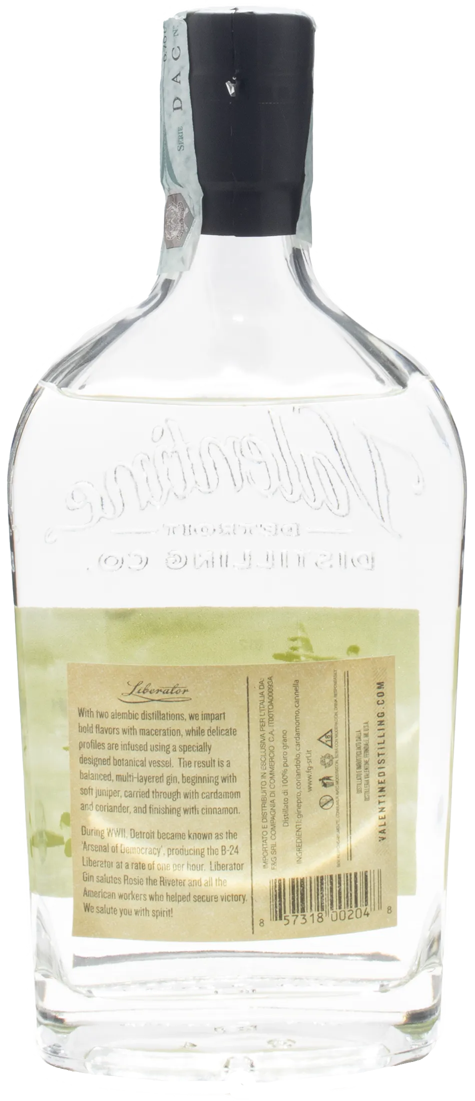 Valentine Distilling Liberator Gin 0.7L