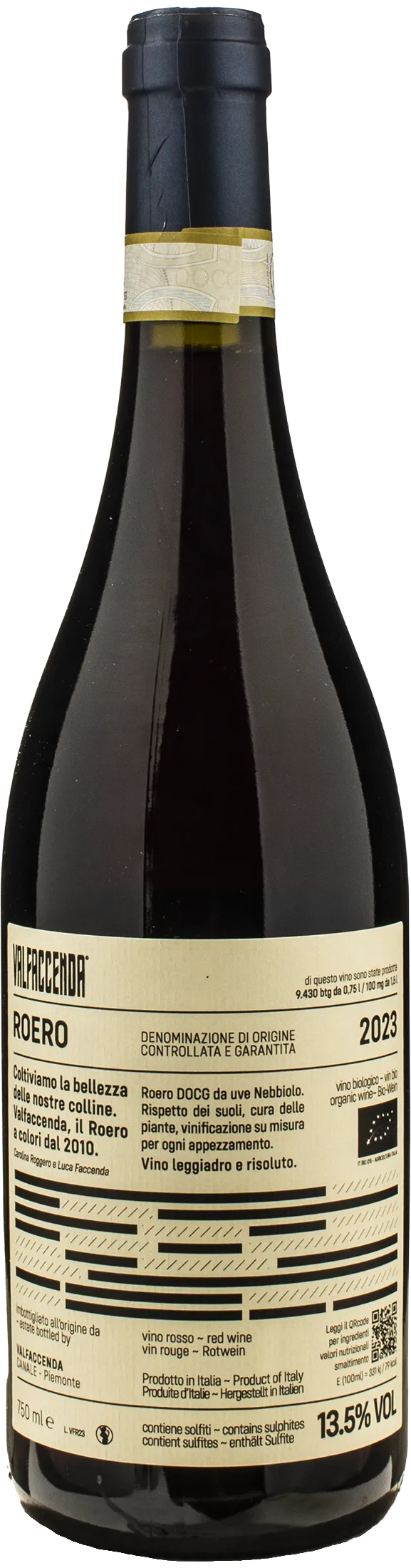 Valfaccenda Roero Rosso 2023