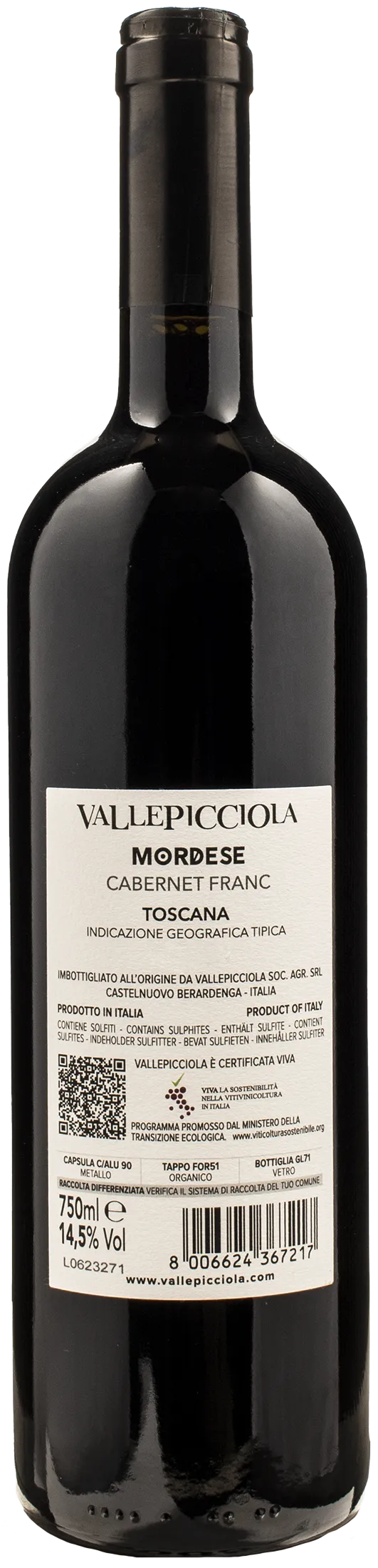 Vallepicciola Mordese Cabernet Franc 2021