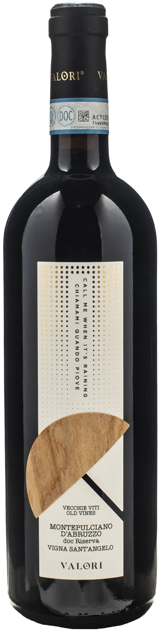 Valori Montepulciano d'Abruzzo Vigna Sant'Angelo Riserva 2020