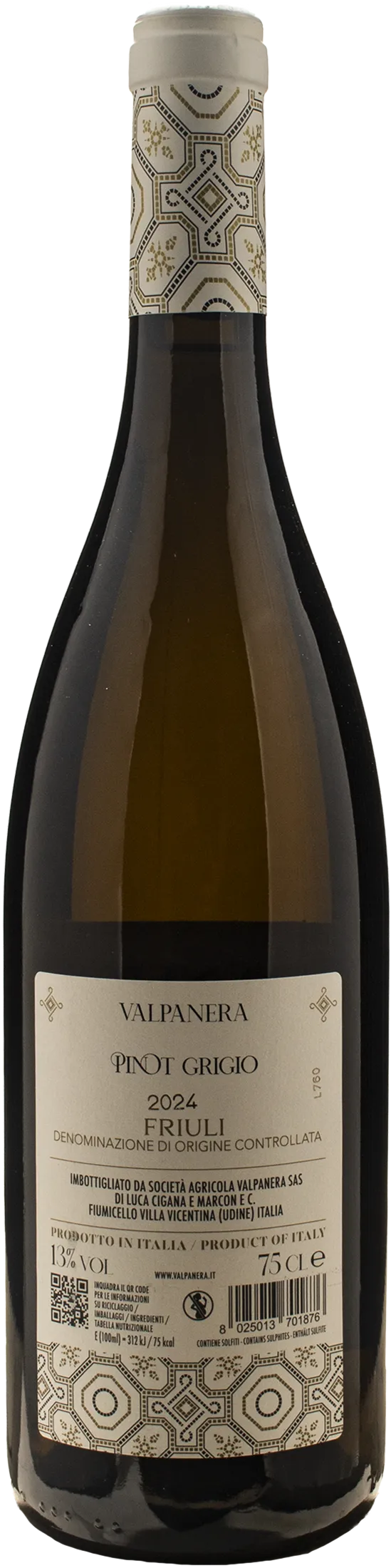Valpanera Friuli Pinot Grigio 2024