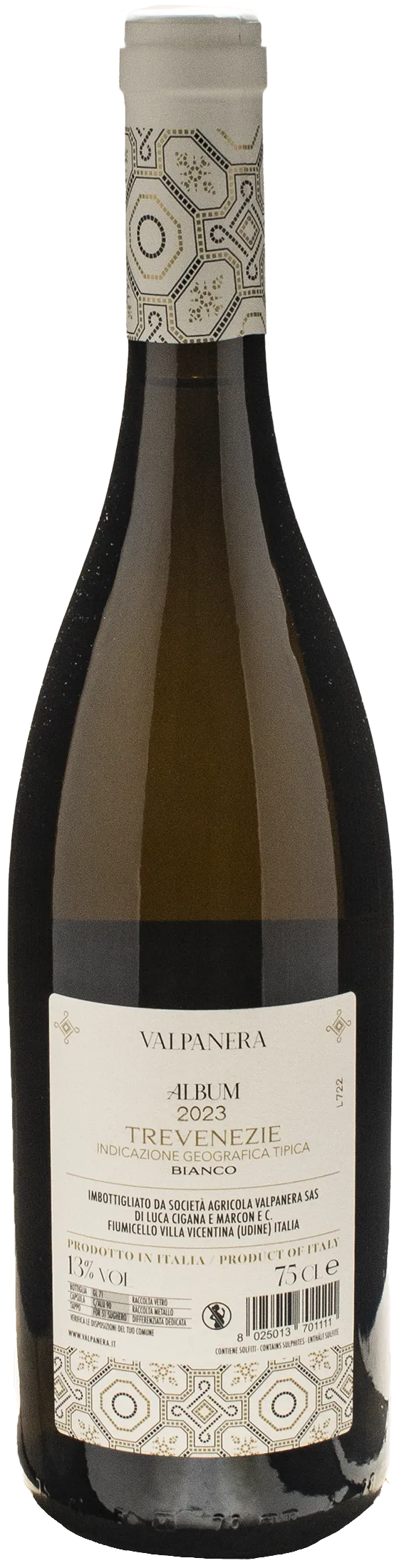 Valpanera Trevenezie Album Bianco 2023
