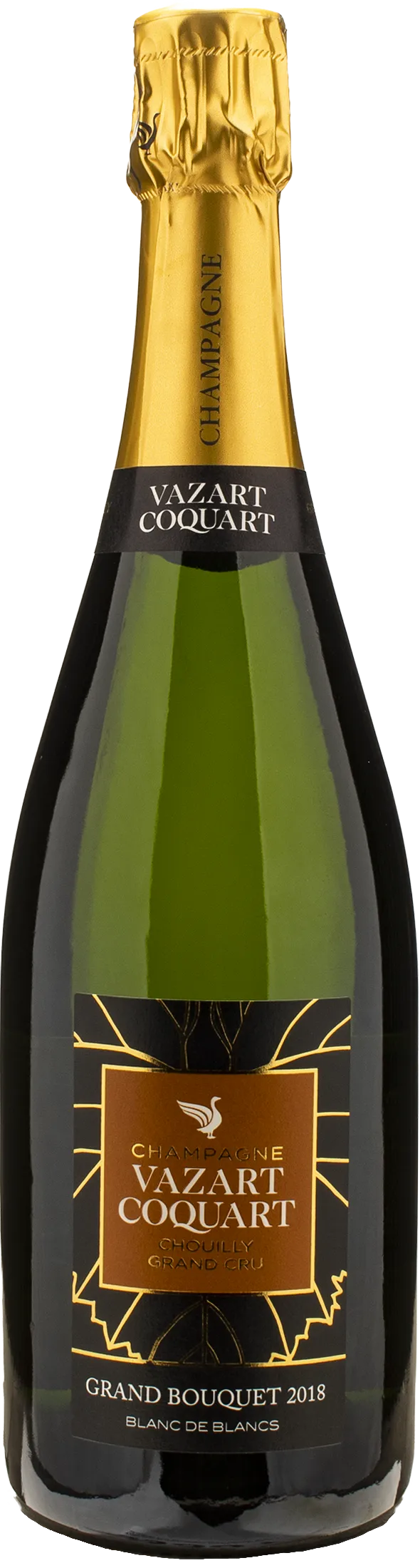 Vazart Coquart Champagne Grand Cru Blanc de Blancs Extra Brut Grand Bouquet Chouilly 2018