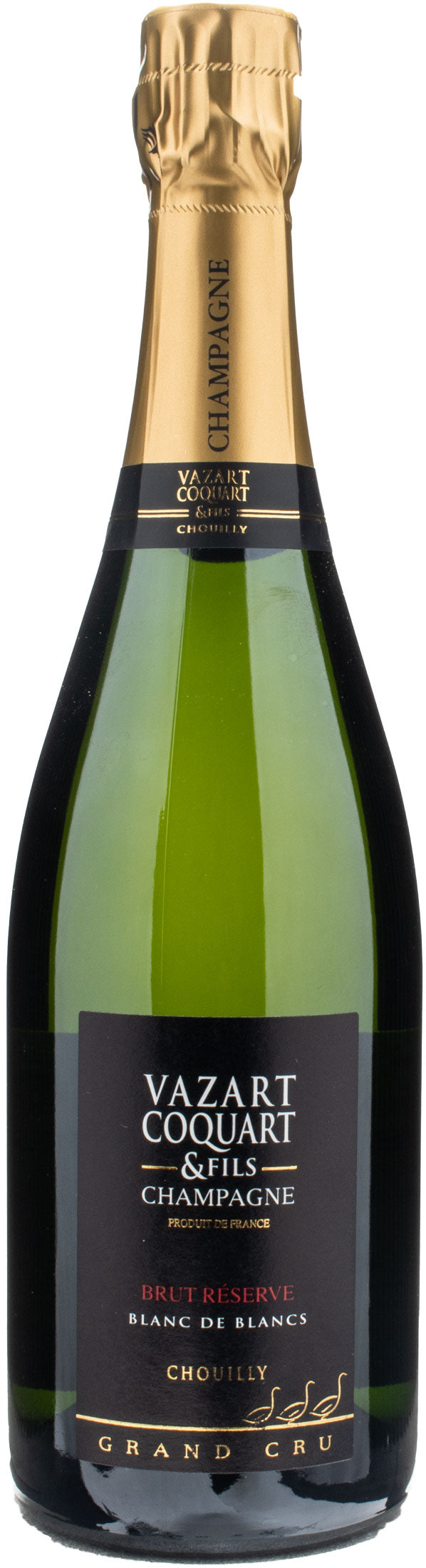 Vazart Coquart Champagne Gran Cru Blanc de Blancs Chouilly Brut Reserve