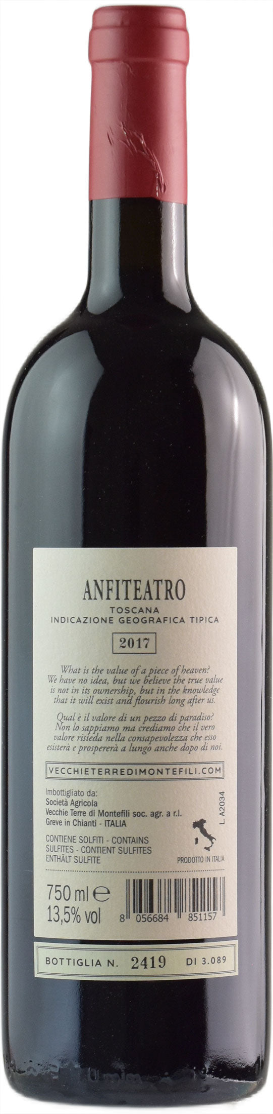 Vecchie Terre di Montefili Anfiteatro 2017