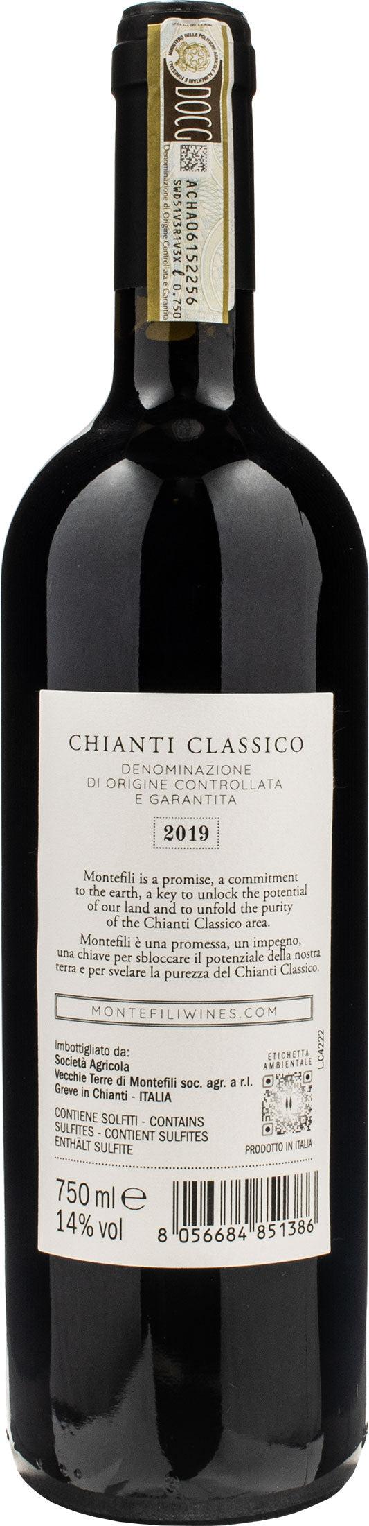Vecchie Terre di Montefili Chianti Classico 2019