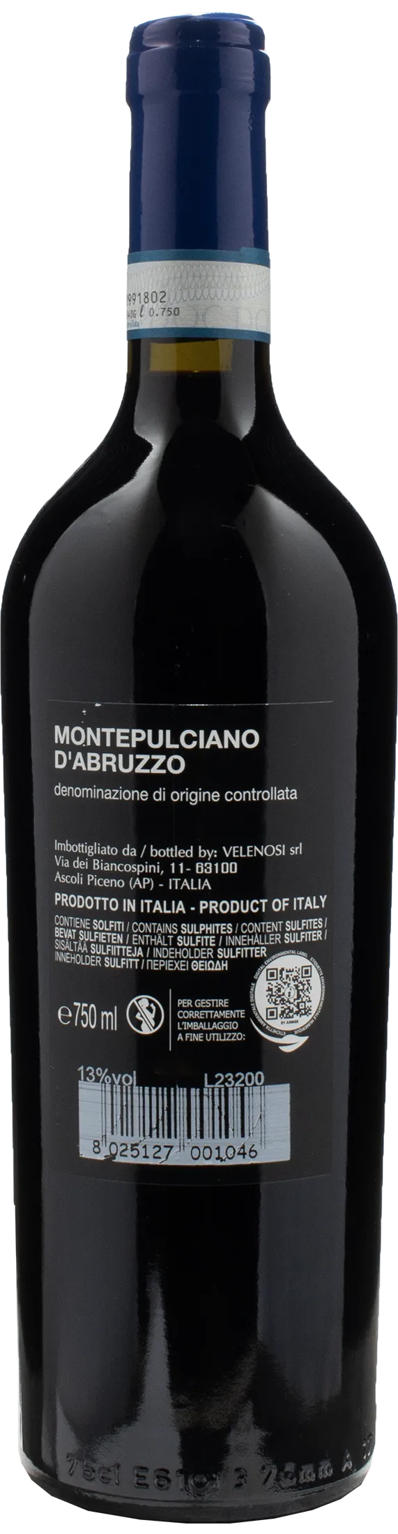 Velenosi Montepulciano d'Abruzzo 2022