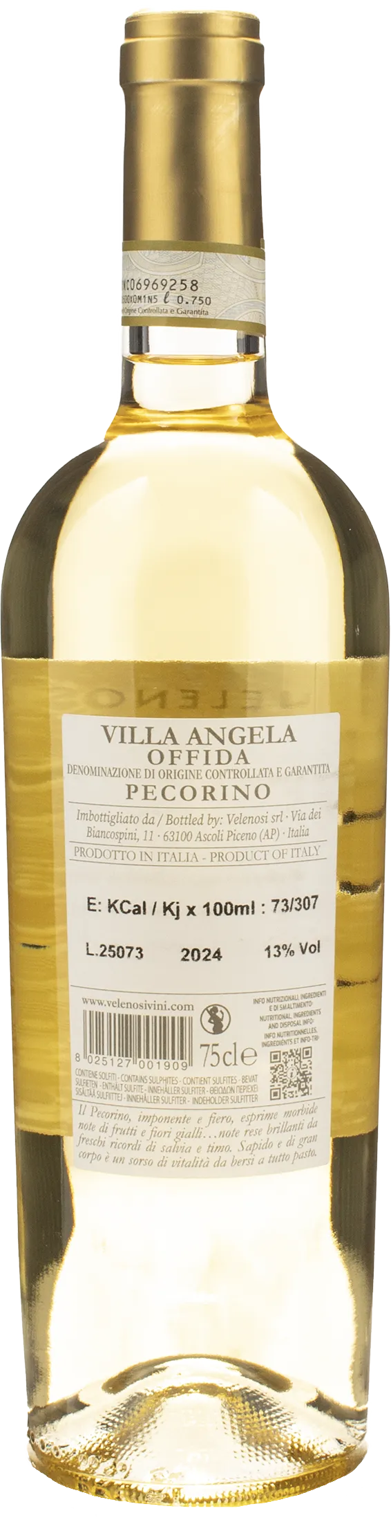Velenosi Offida Pecorino Villa Angela 2024