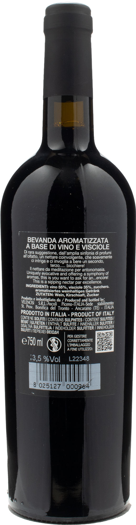 Velenosi Querciantica Vino e Visciole