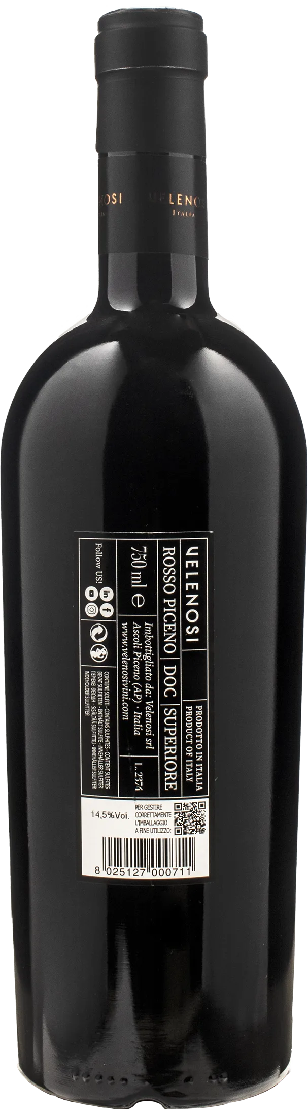 Velenosi Rosso Piceno Superiore Roggio del Filare 2020