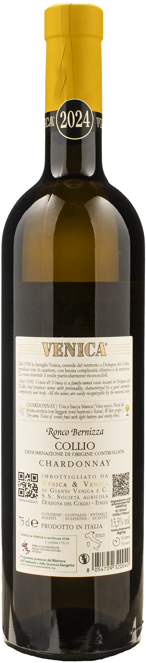 Venica Ronco Bernizza Chardonnay 2024