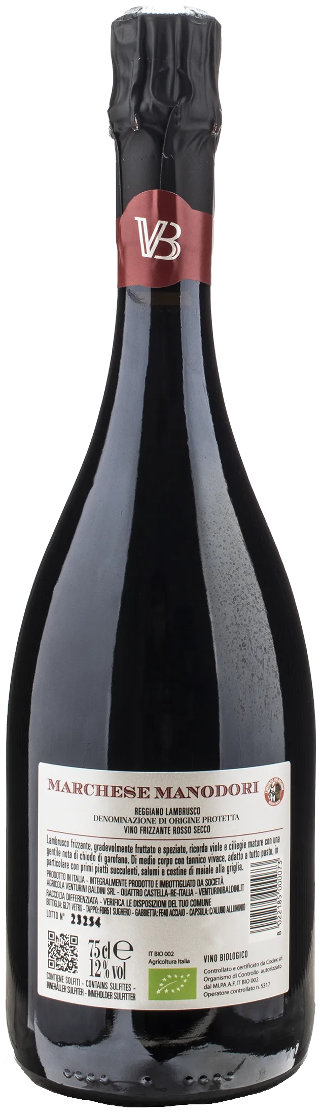 Venturini Baldini Lambrusco Marchese Manodori