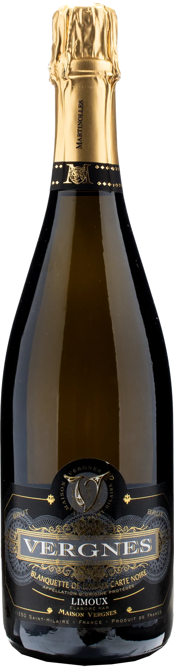 Vergnes Blanquette de Limoux Carte Noir Brut