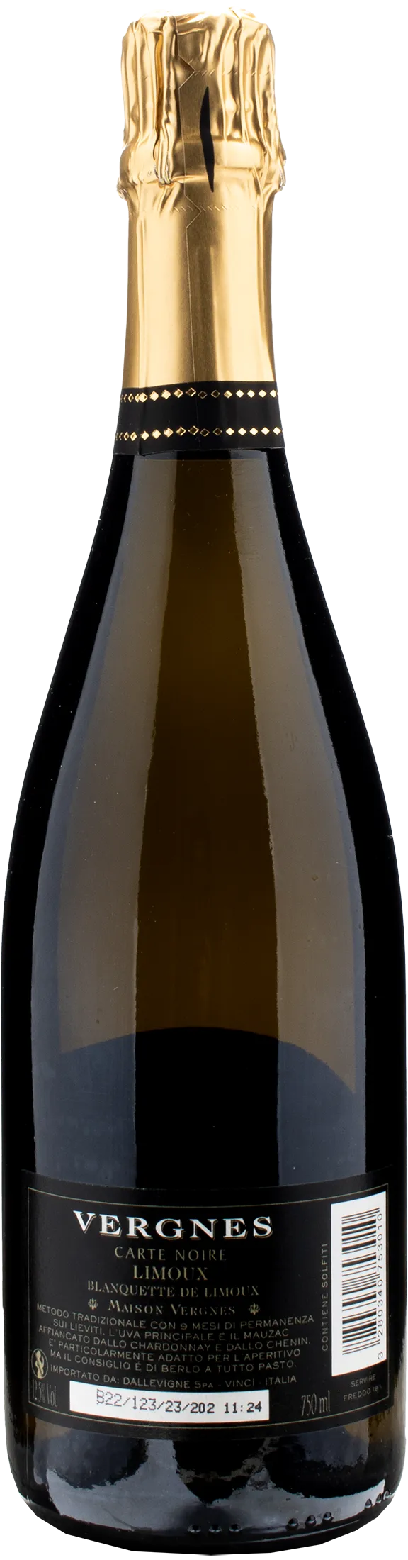 Vergnes Blanquette de Limoux Carte Noir Brut