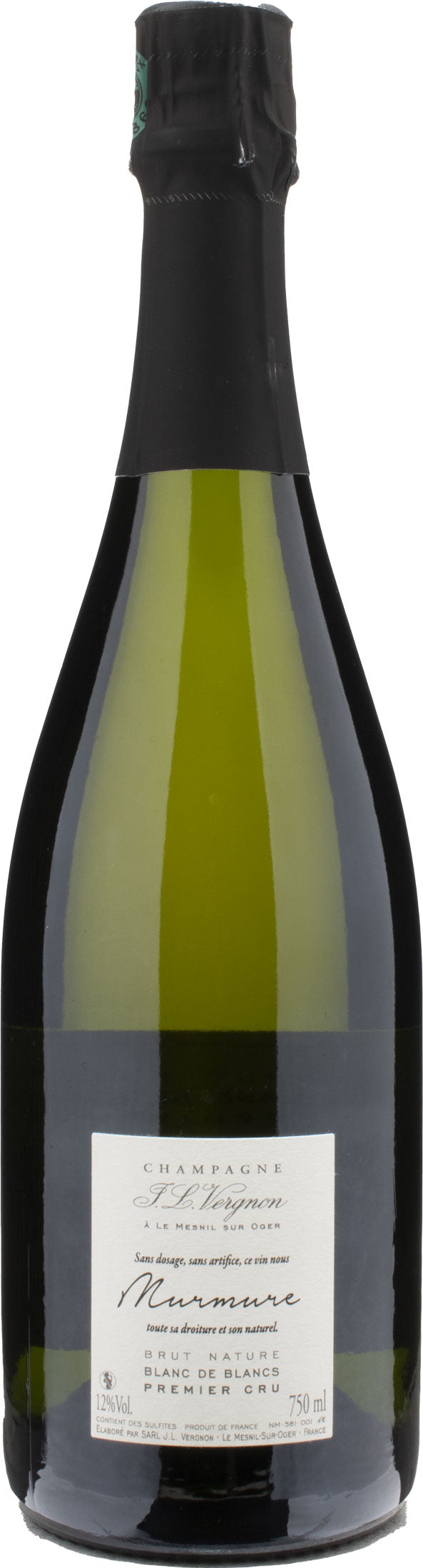 Vergnon Champagne 1er Cru Murmure Brut Nature