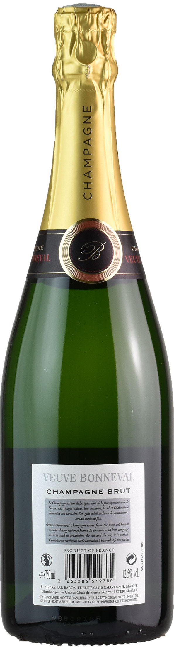 Veuve Bonneval Champagne Brut Prècieux