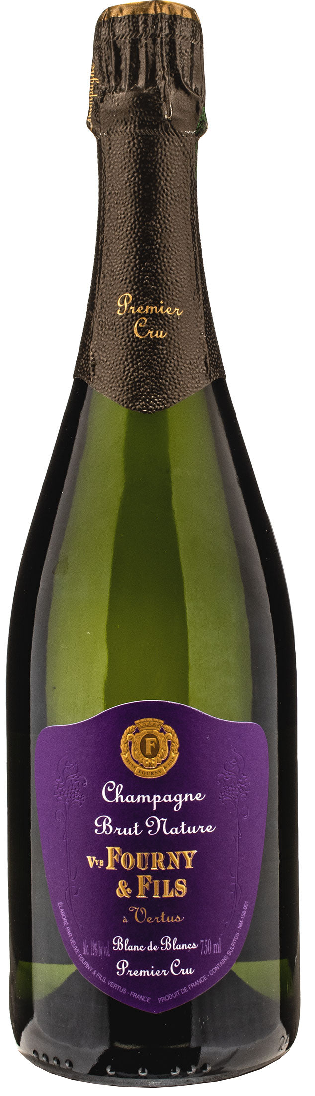 Veuve Fourny et Fils Champagne 1er Cru Blanc de Blancs Brut Nature "La Fraicheur"
