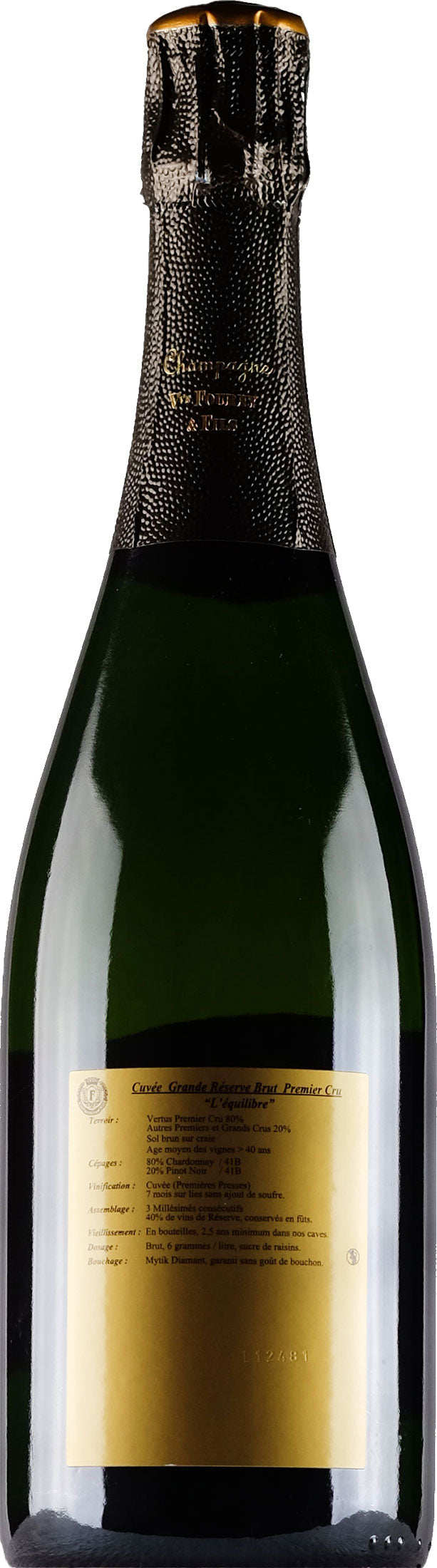 Veuve Fourny et Fils Champagne Grande Reserve Vertus Brut