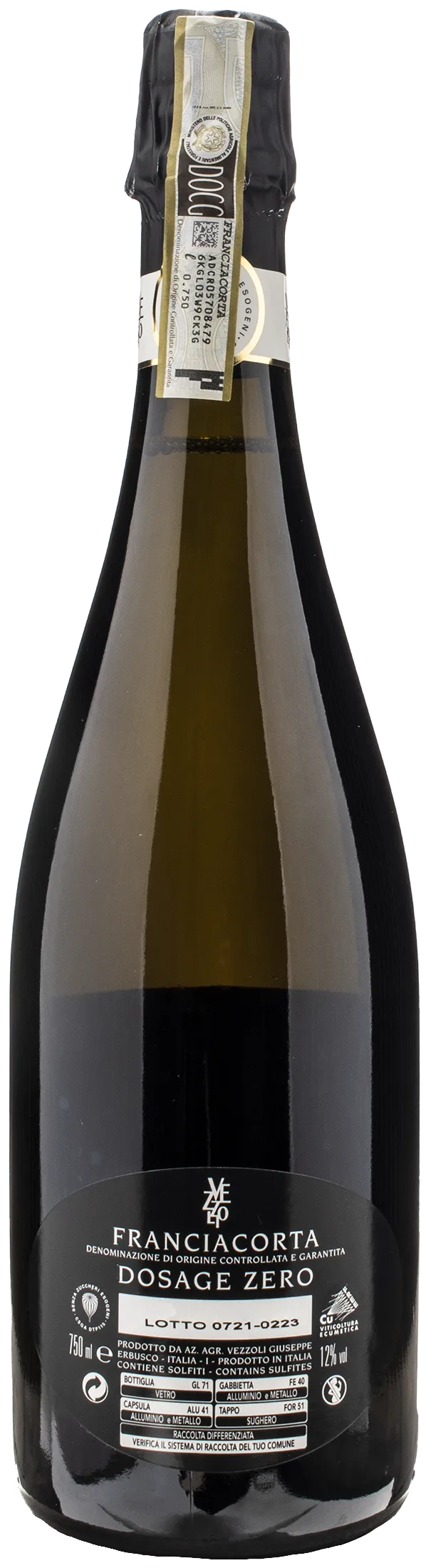 Vezzoli Franciacorta Dosage Zero