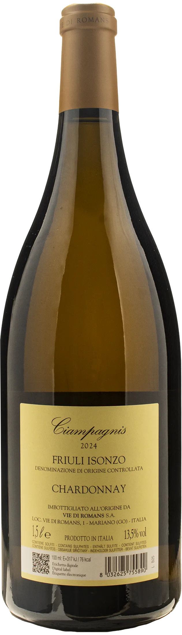 Vie di Romans Chardonnay Ciampagnis Magnum 2024