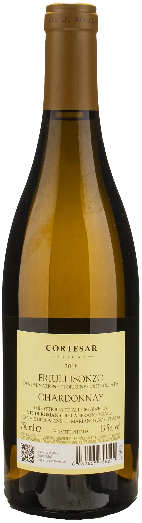Vie di Romans Cortesar Climat Chardonnay 2018