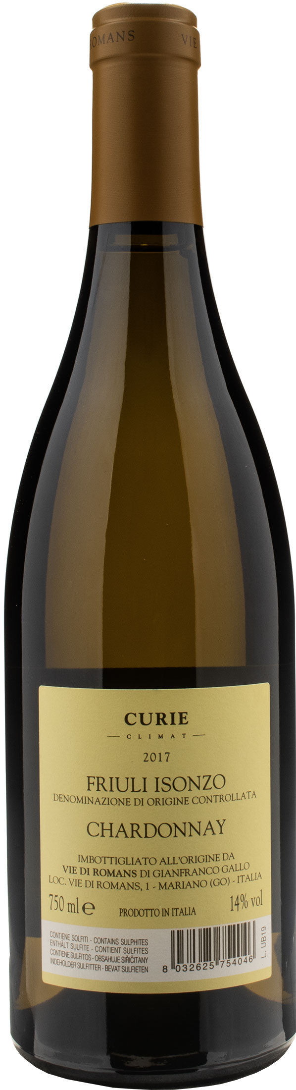 Vie di Romans Curie Climat Chardonnay 2017