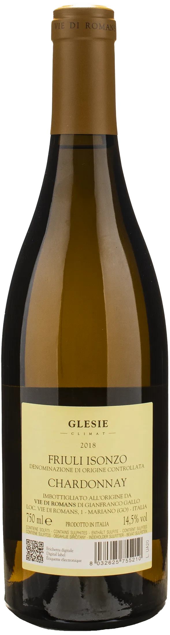 Vie di Romans Glesie Climat Chardonnay 2018